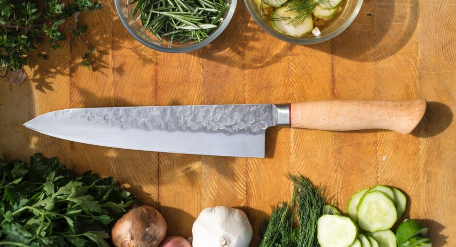 big kitchen knife