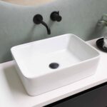 white ceramic sink